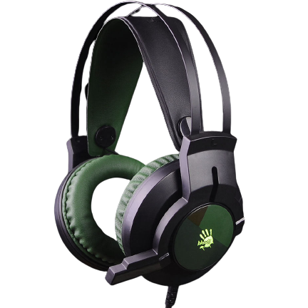 Bloody J437 Glare Gaming Headphone (Army Green)