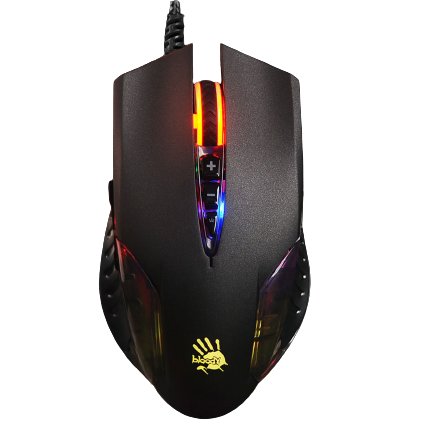 Bloody Q50 Neon X'Glide Gaming Mouse Black Multicare