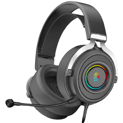 Bloody G535 7.1 Surround Sound Gaming Headphone (Black/Silver)