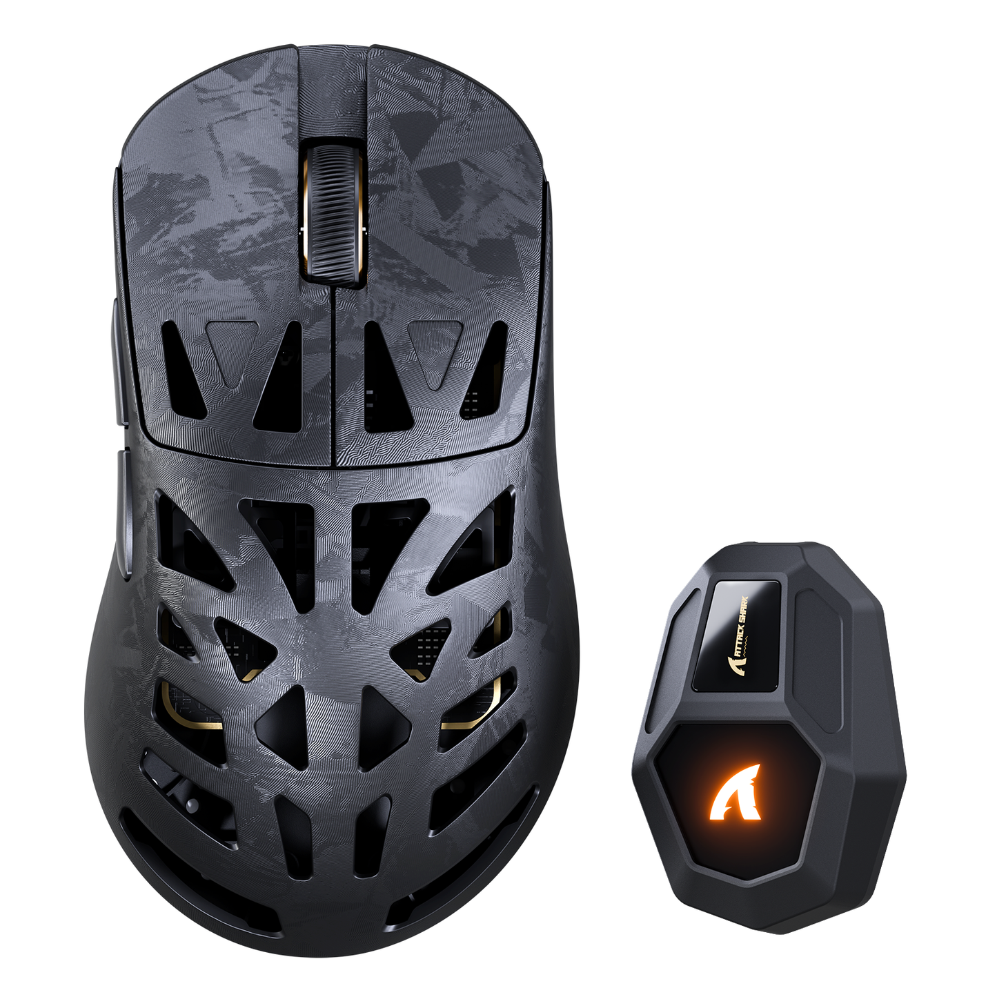 Pre Order: ATTACK SHARK RS6 ULTRA Carbon Fiber Wireless PAW3955MAX Gaming Mouse