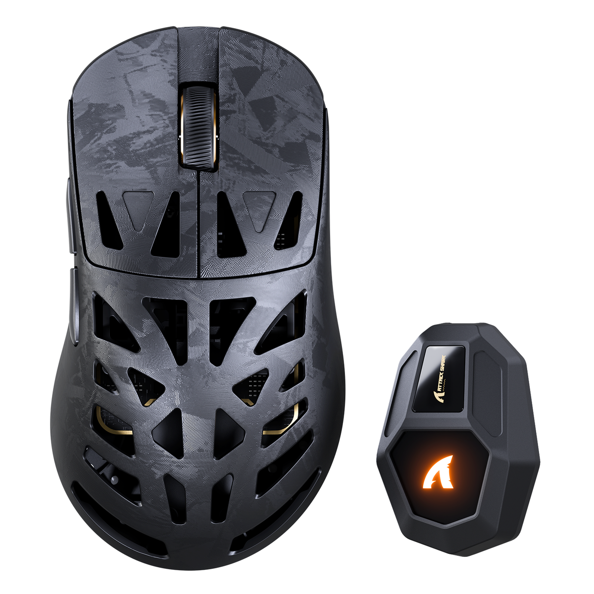 Pre Order: ATTACK SHARK RS6 ULTRA Carbon Fiber Wireless PAW3955MAX Gaming Mouse