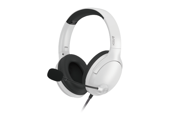 A4Tech FH280U White Light Weight Noise Cancelling Headset