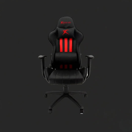 XTRIKE ME GC-905BK Gaming Chair - Modern Recliner with Cushion and Caster Wheels