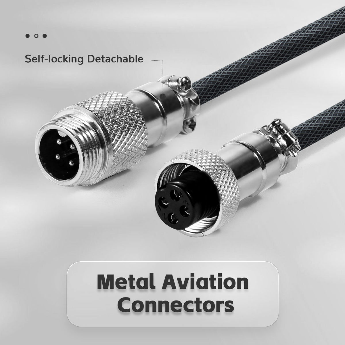 ATTACK SHARK C01PRO Coiled Cable
