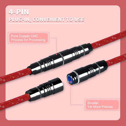 ATTACK SHARK C05 Coiled Cable