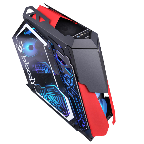 Bloody GH-30 Rogue Mid Tower Tempered Glass Gaming PC Case