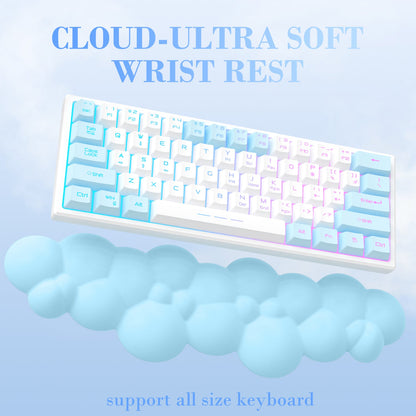 ATTACK SHARK Cloud Keyboard Wrist Rest
