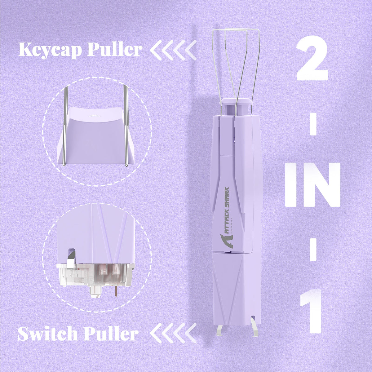 ATTACK SHARK KS01 KEYCAP & SWITCH PULLER