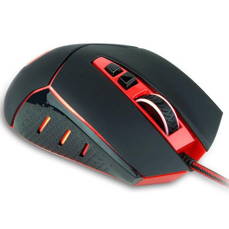 Redragon M907 INSPIRIT Gaming Mouse, 14400 DPI (Black)