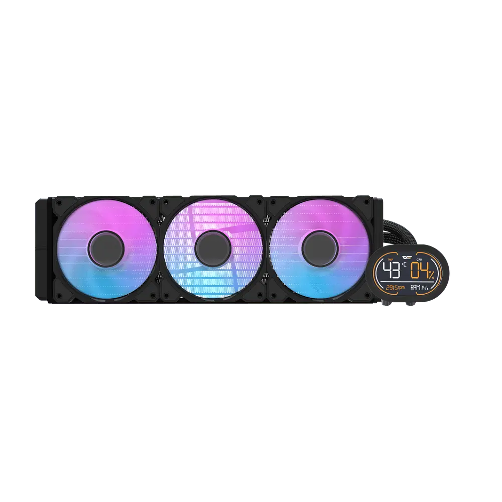 DARKFLASH DH360D Liquid CPU Cooler Black