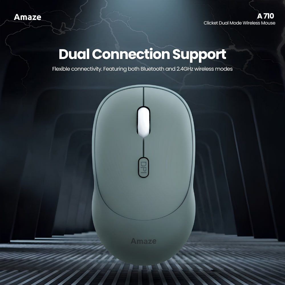 Clicket Dual Mode Wireless Mouse| A710