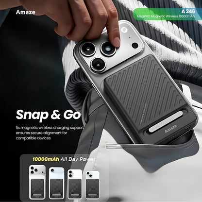 MAGPRO Magnetic Wireless 10000mAh Powerbank – A246