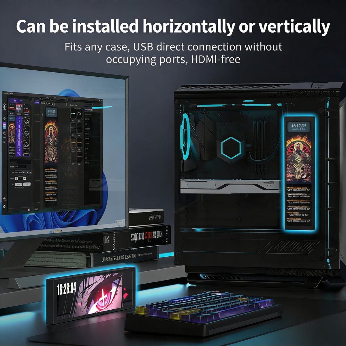 ATTACK SHARK x AJAZZ 9.2-inch IPS LCD Monitor
