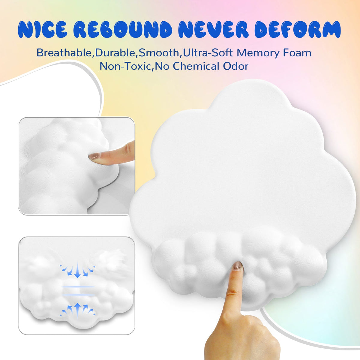 ATTACK SHARK Cloud Mouse Pad