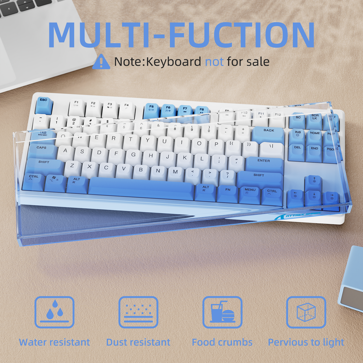ATTACK SHARK 87 Keys Keyboard Dust Cover