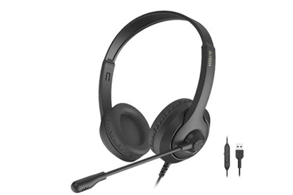A4Tech FH100U Black Stereo Sound Wired Headset