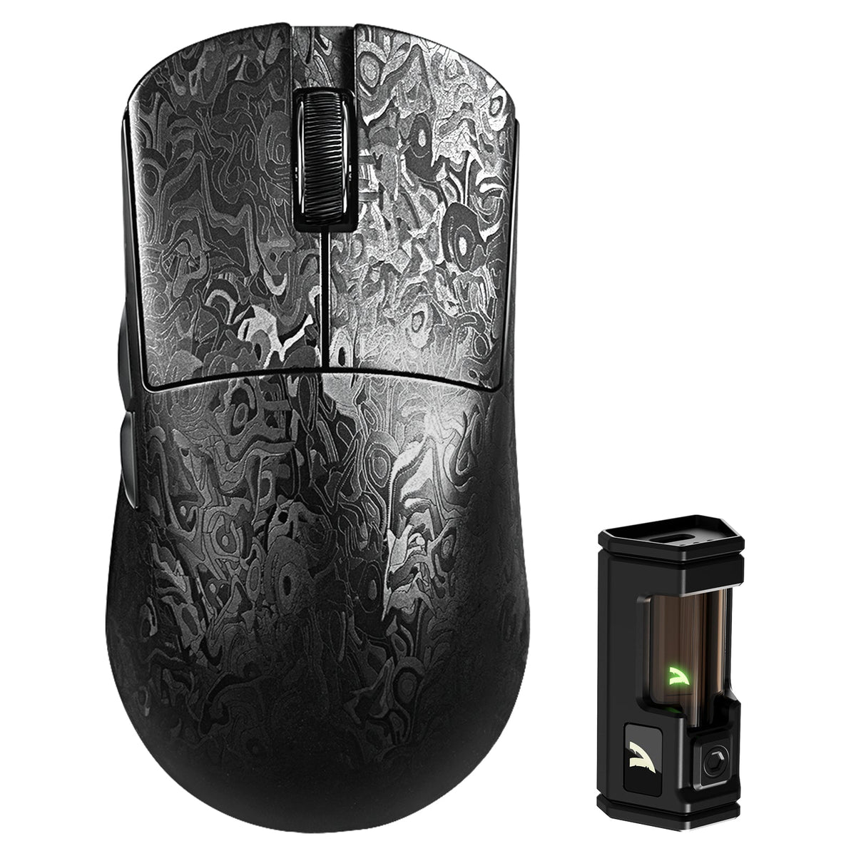 ATTACK SHARK R68 HE & R11 ULTRA Carbon Fiber Gaming Bundle With C01 ULTRA Coiled Cable