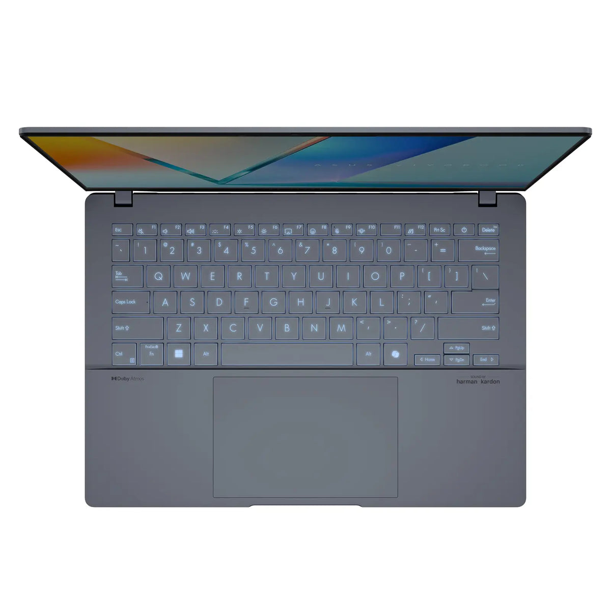 Asus Vivobook 14 K5406SA-PP075W Laptop Intel Core Ultra 7-256V, 16GB DDR5, 1TB SSD, Intel Arc Graphics, 14" 3K OLED 120Hz, Windows 11 Home, Mist Blue