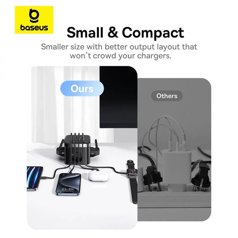 Baseus Powercombo Cube Powerstrip 3AC+2U+2C 30W