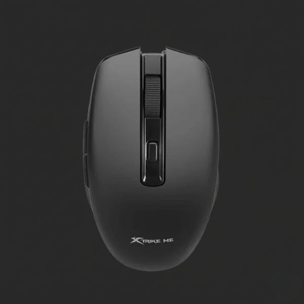XTRIKE ME GW-224 BK WIRELESS MOUSE 2.4G BT 5.2 800-1200-1600DPI BLACK