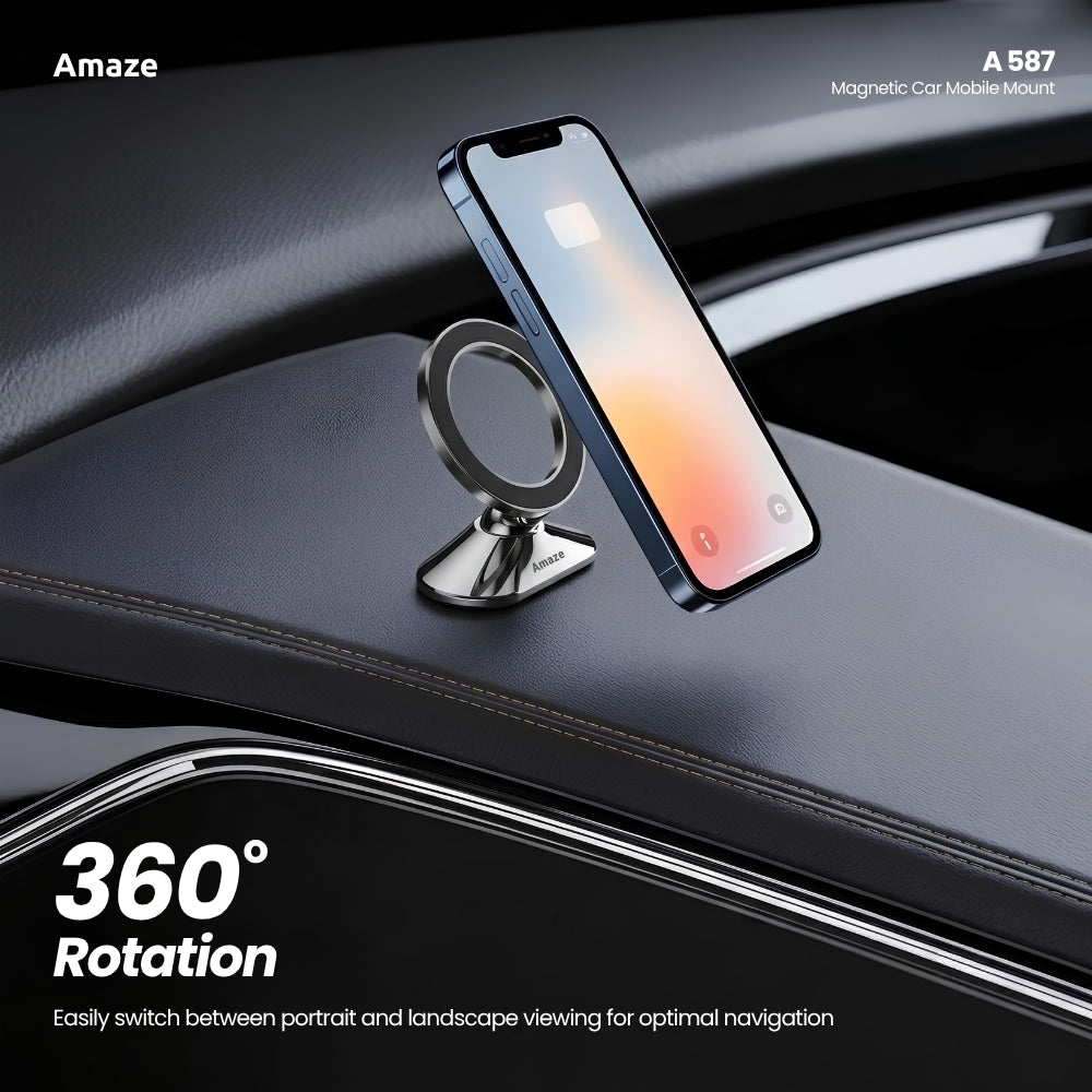 Zinc Alloy Magnetic Car Mobile Holder | A587