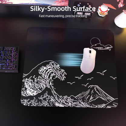 ATTACK SHARK CM05 Tempered Glass Gaming Mouse Pad
