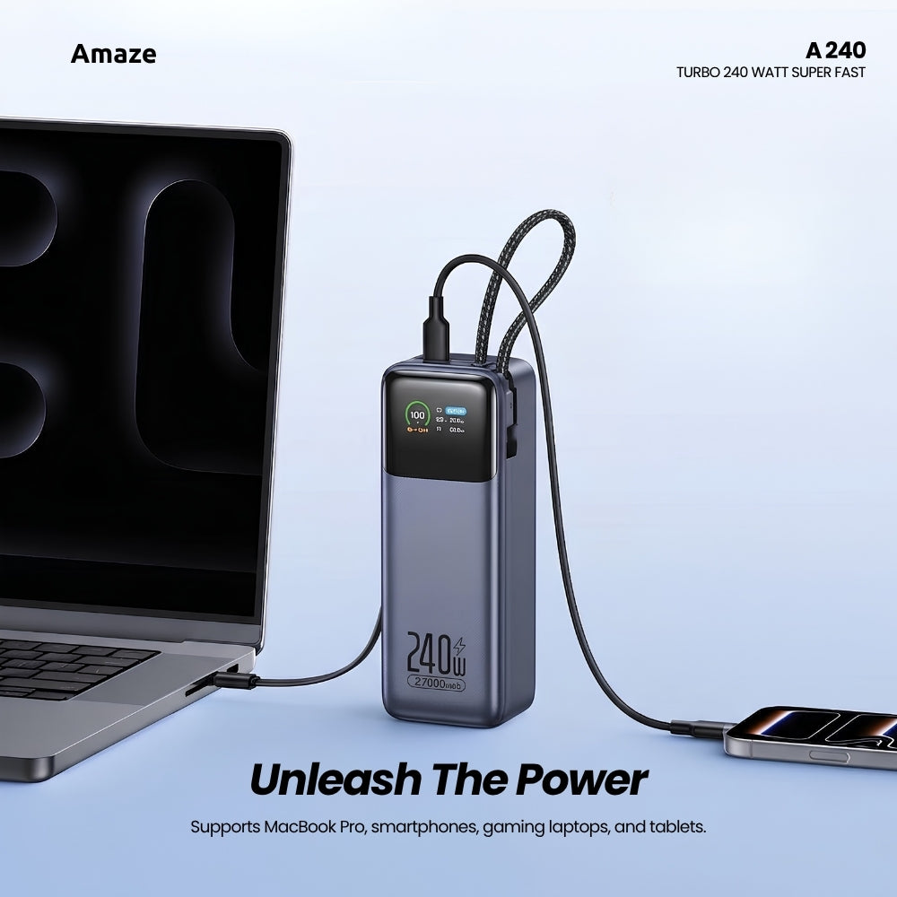 TURBO 240 WATT SUPER FAST POWER BANK | A240