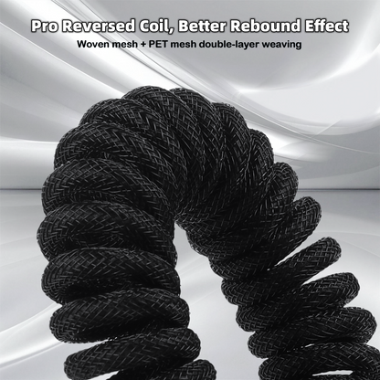 ATTACK SHARK C01ULTIMATE Coiled Cable for 8KHz Magnetic Keyboard
