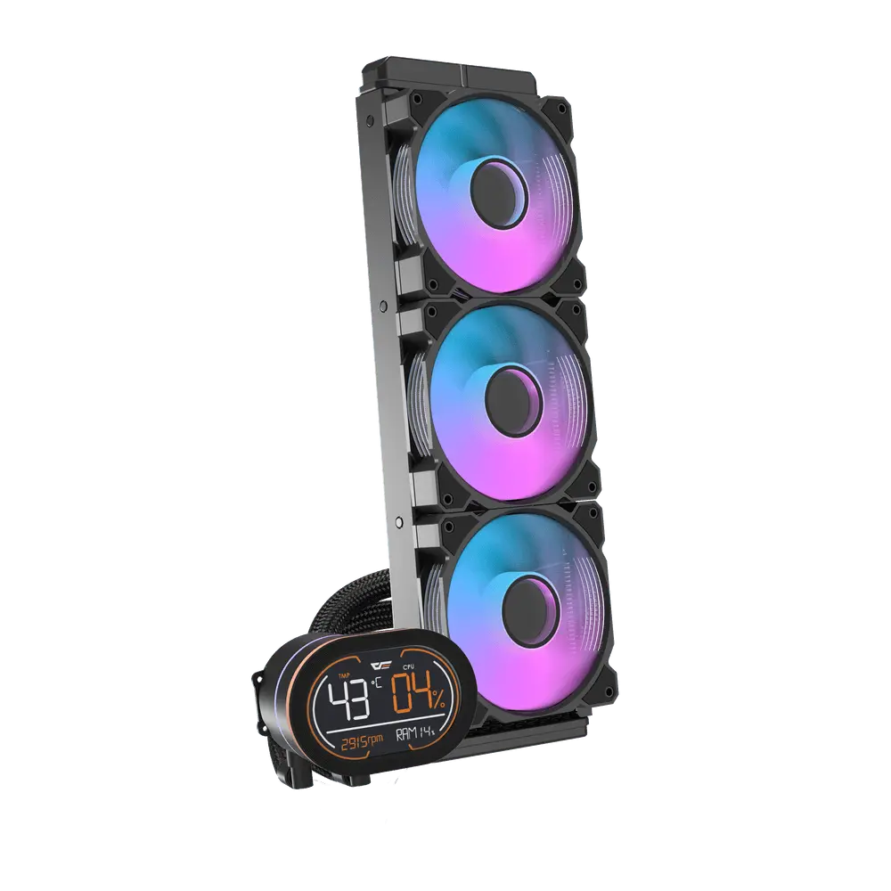 DARKFLASH DH360D Liquid CPU Cooler Black