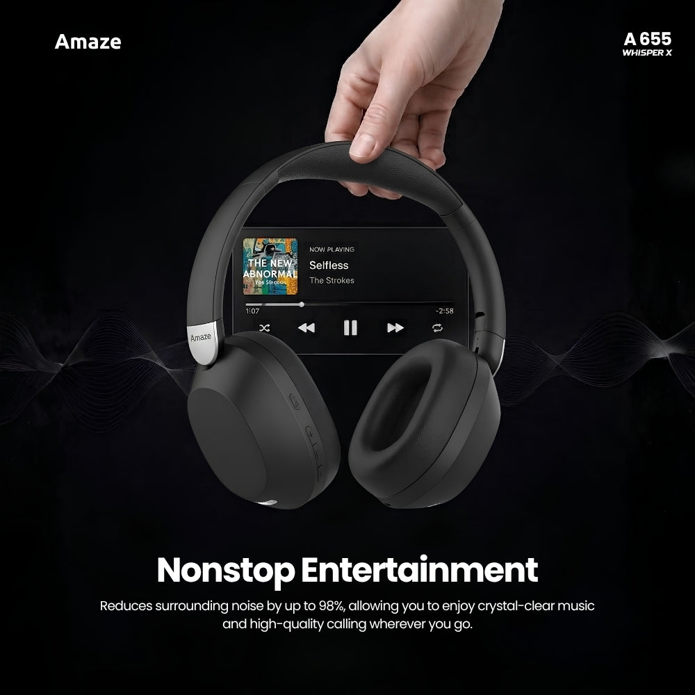 Whisperx Anc Wireless Headphone | A655