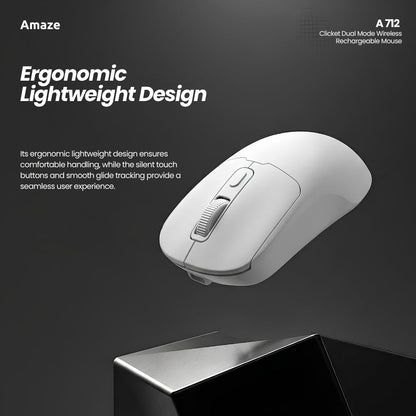 Clicket Dual Mode Wireless Rechargeable Mouse | A712