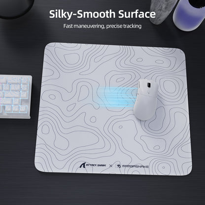 ATTACK SHARK CM05 Tempered Glass Gaming Mouse Pad
