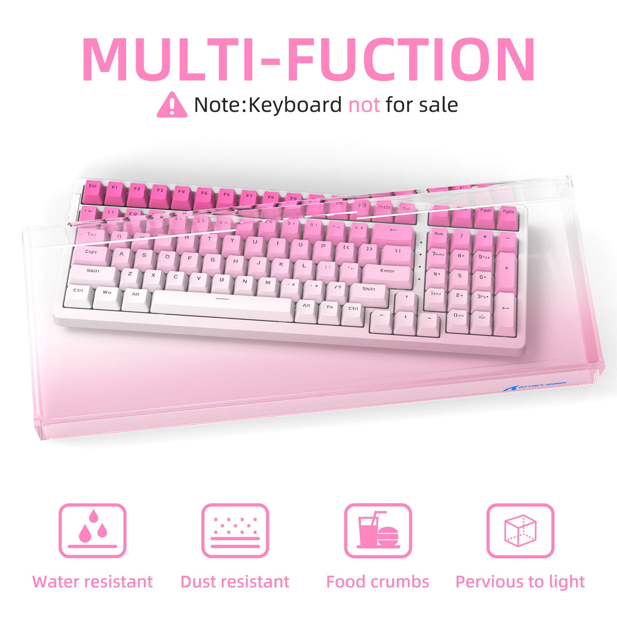 ATTACK SHARK 98 Keys Keyboard Dust Cover