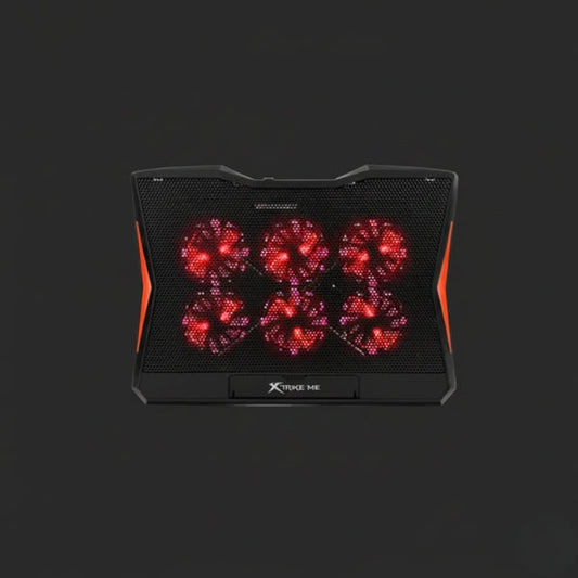 XTRIKE ME FN811 LAPTOP COOLING PAD 6 FANS 2 USB PORTS