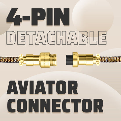 ATTACK SHARK C03 COILED CABLE