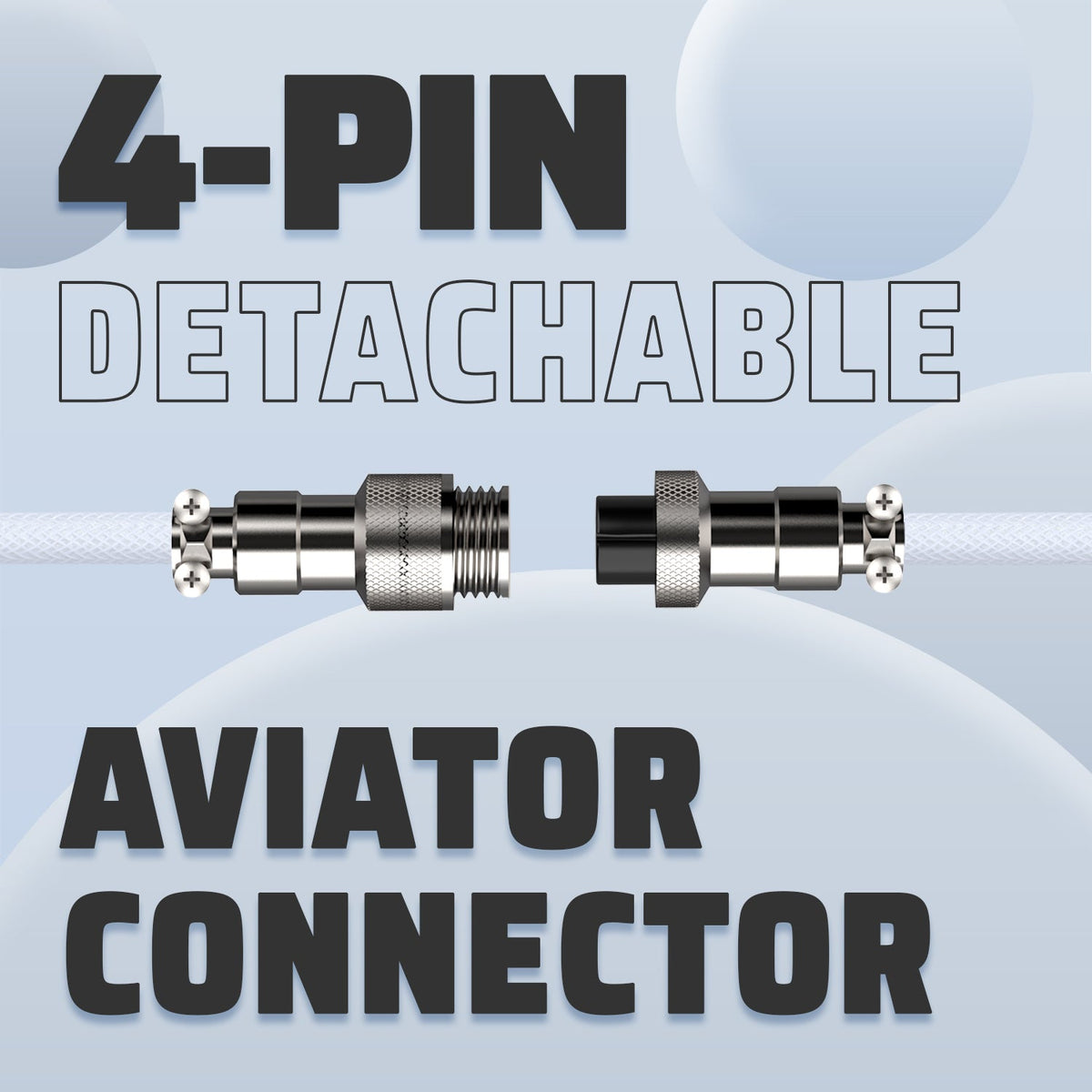 ATTACK SHARK C01PRO Coiled Cable