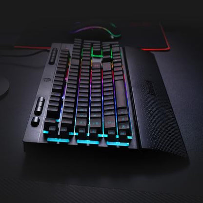 Redragon K512 SHIVA RGB Backlit Membrane Gaming Keyboard (Black)