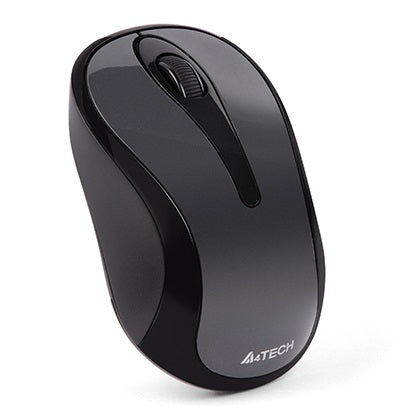 A4Tech G3-280NS 1200 DPI Glossy Grey Silent Click Office Mouse