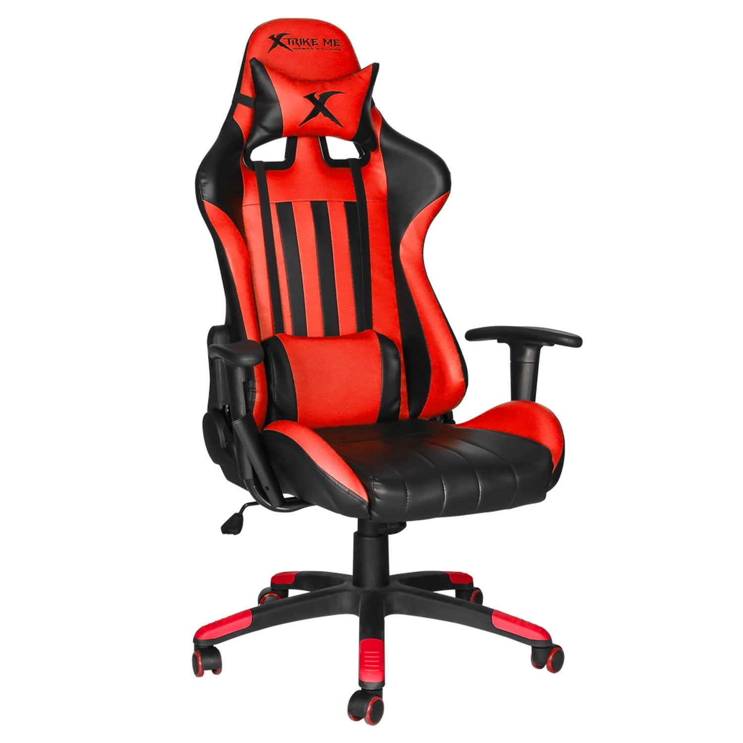 XTRIKE ME GC-905BK Gaming Chair - Modern Recliner with Cushion and Caster Wheels
