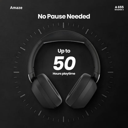 Whisperx Anc Wireless Headphone | A655