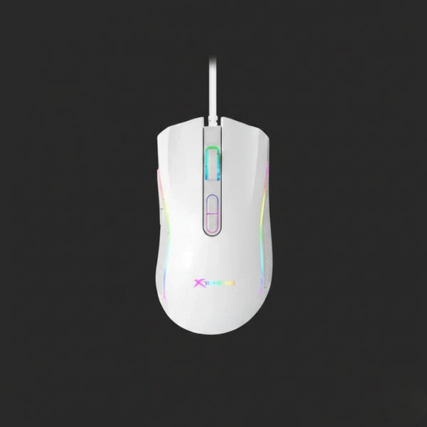 XTRIKE ME GM-314 BK WIRED GAMING MOUSE WHITE
