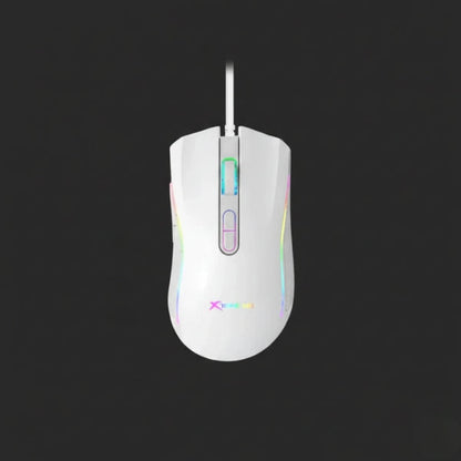 XTRIKE ME GM-314 BK WIRED GAMING MOUSE WHITE