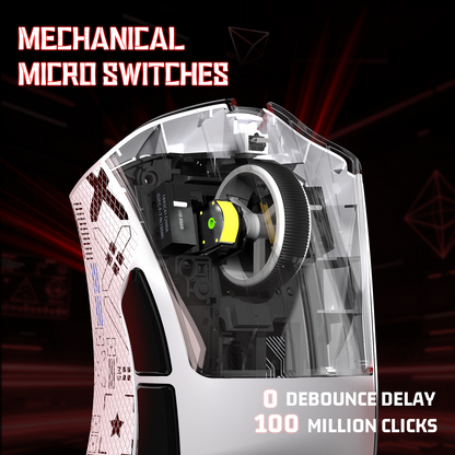 ATTACK SHARK V3 Ultra-Light Tri-Mode Gaming Mouse