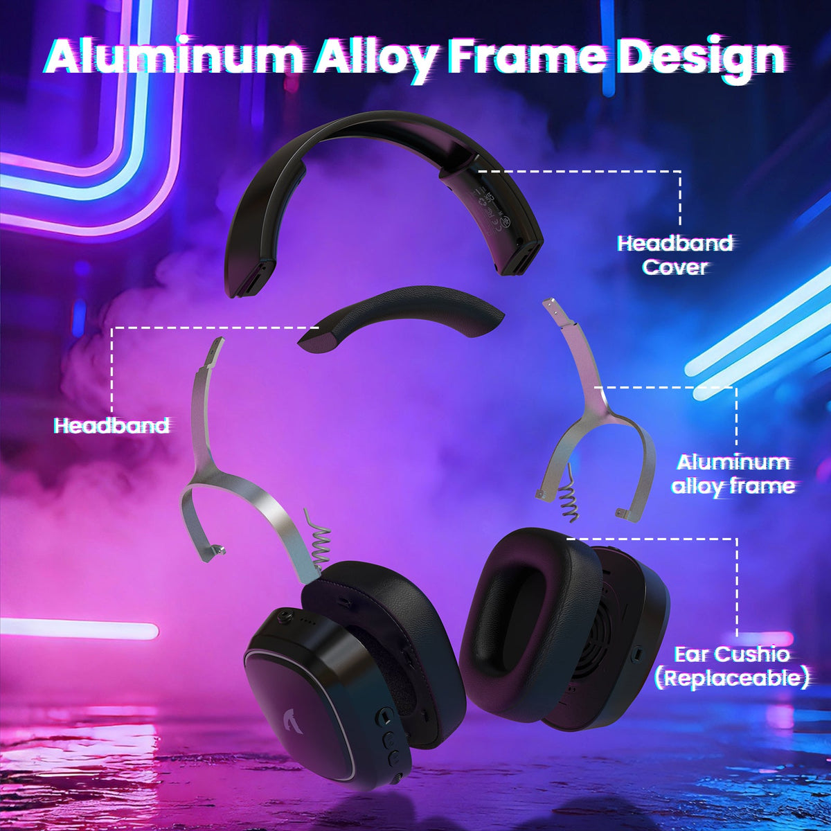 ATTACK SHARK G800 Wireless Gaming Headset
