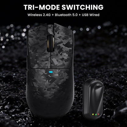 ATTACK SHARK R68 HE & X11 ULTRA Carbon Fiber Gaming Bundle With C01 ULTRA Coiled Cable