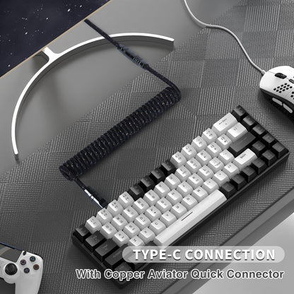 ATTACK SHARK C05 Coiled Cable