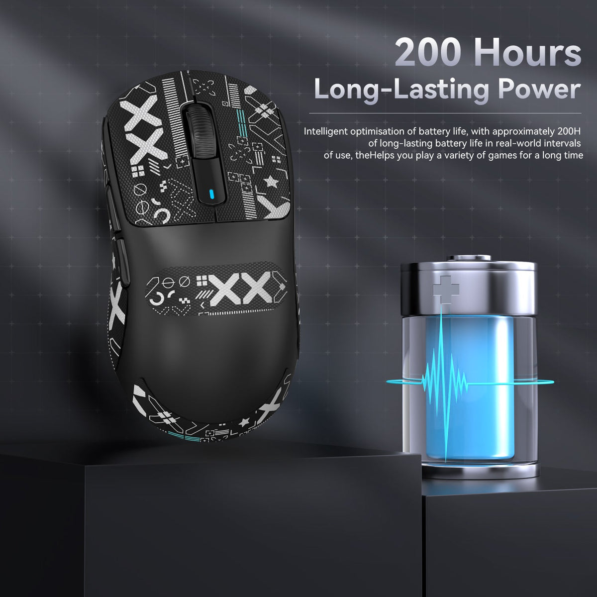 ATTACK SHARK X3PRO Three Modes 8K Gaming Mouse