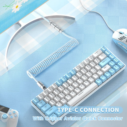 ATTACK SHARK C05 Coiled Cable