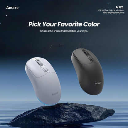 Clicket Dual Mode Wireless Rechargeable Mouse | A712