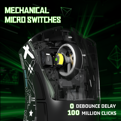 ATTACK SHARK V3 Ultra-Light Tri-Mode Gaming Mouse